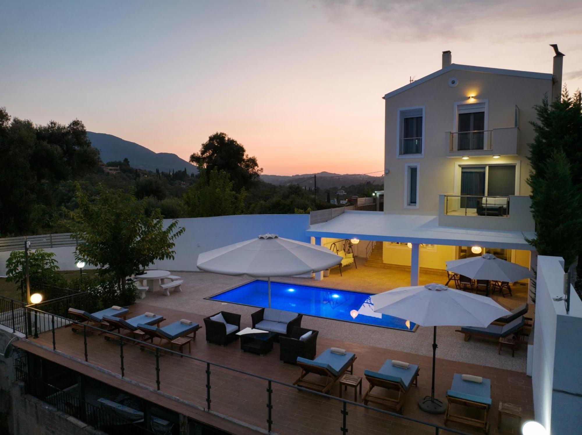Luxury Villa Alexandros Corfu Perama  Dış mekan fotoğraf